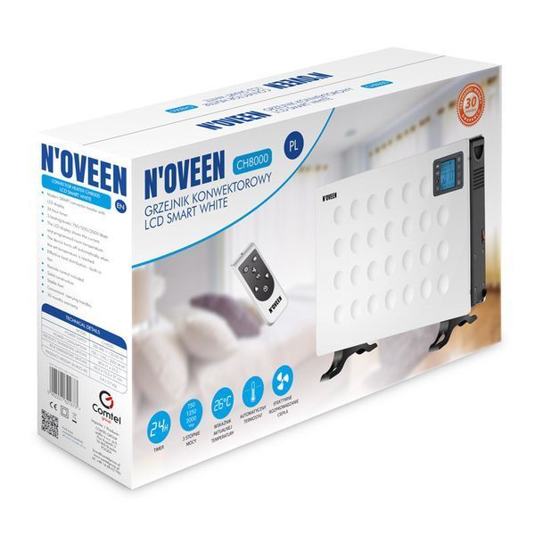 Конвектор Noveen CH8000 LCD SMART White 4 111 222 фото