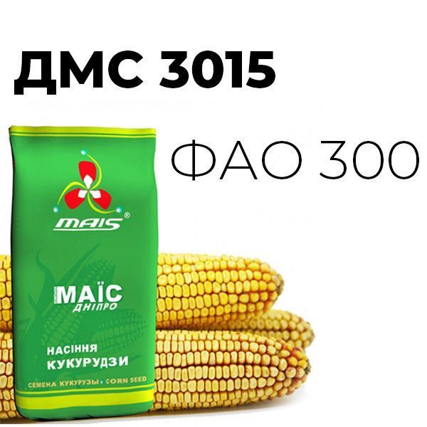 Кукурудза ДМС 3015 ФАО 300 МАЇС Дніпро насіння середньостиглої кукурудзи MAIS 100 фото