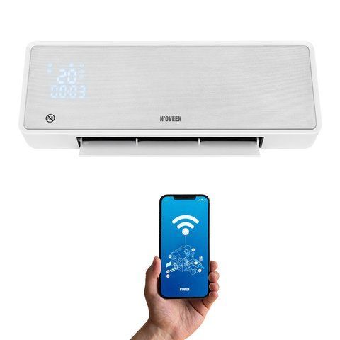 Повітряна завіса Noveen HC3299 Tuya WiFi Smart, кімнатний смарт обігрівач на стіну 4 111 245 фото