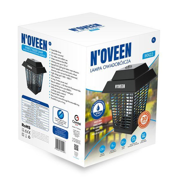 Знищувач комах садовий Noveen IKN22 IPX4 982 489 фото
