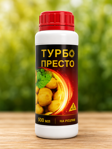 Турбо Престо 500 мл (РОЗЛИВ) інсектицид для картоплі від колорадського жука, совки для вишні, персика, яблуні 04665 фото