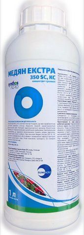 Фунгицид&nbsp;Медян Экстра 1л, контактный фунгицид для яблони, винограда, томатов 3219 фото