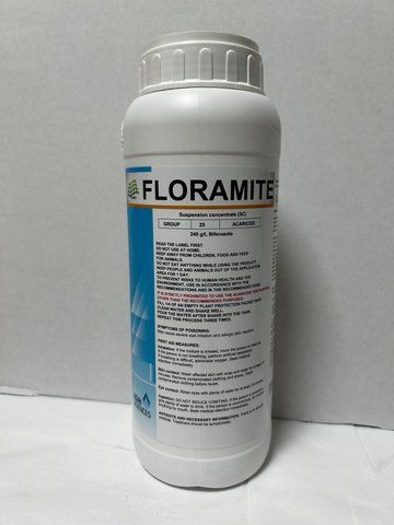 Акарицид Флорамайт 1 л (Floramite 240 SC) проти павутинного кліща, для огірків, томатів, персика, винограду, туї, хвойних дерев 04675 фото