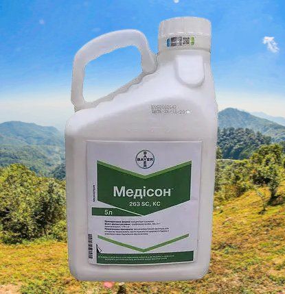 Фунгицид Мэдисон Bayer 5л, фунгицид для пшеницы, для ячменя, для свеклы 3838 фото